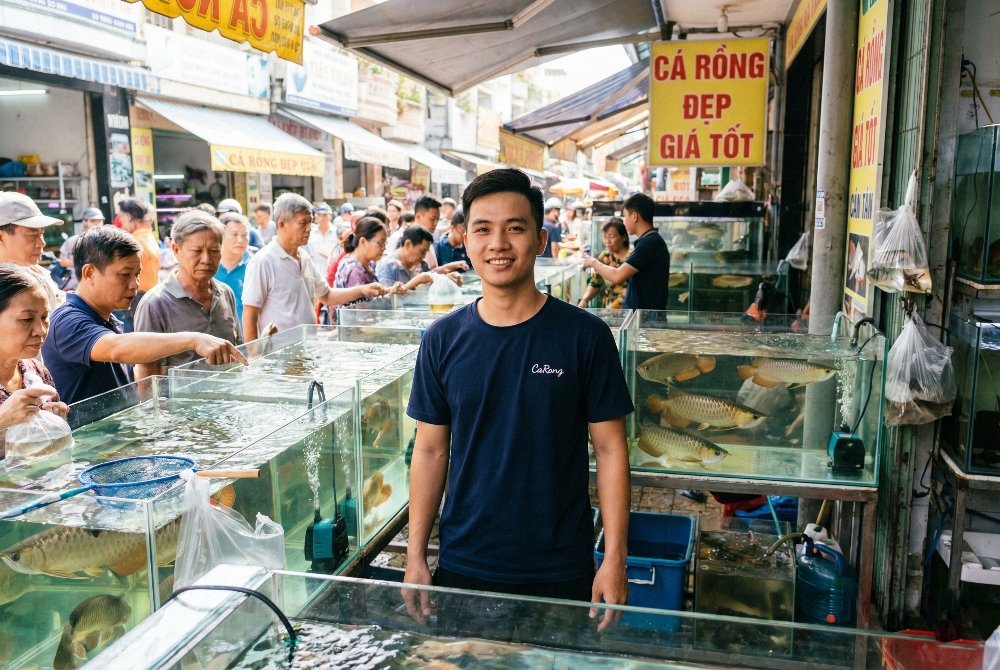 Trại Bán Cá Rồng Đẹp Khỏe Giá Tốt Tại TPHCM 42 traicarong